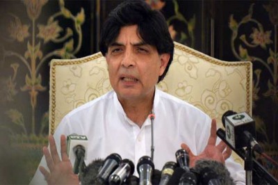 Rashid was reported to inhibit against national security: Nisar