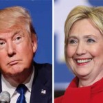 US presidential election, Trump was one point lead over Hillary