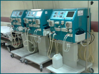 News of the discovery of the AIDS virus in dialysis machines Chandka Hospital