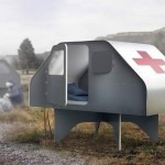Protective unique home-prepared for the disaster-hit areas