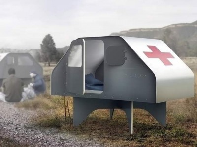 Protective unique home-prepared for the disaster-hit areas