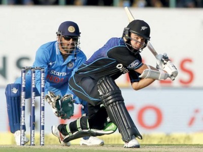 New Zealand retreat before the onslaught of the Indian bowlers in ODI