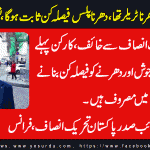 Dharna Plus will be final said naimat ullah vice chairman PTI, France