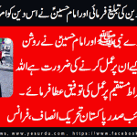 Naimat ullah Vice President PTI France