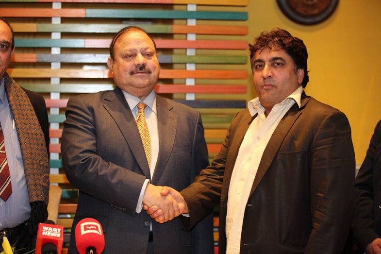 Ch Munir Waraich with Barrister Sultan Mahmood Chaudhry