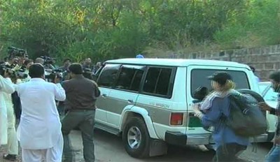 The Islamabad: Surveillance helicopter captain's house, players brawl officials