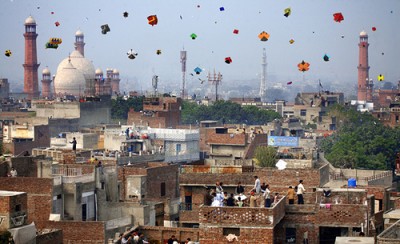 `Lahore: The size of the Basant Kite, chemical strings, propeller ban proposal