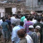 Lahore: 4 roofs of the houses were in trouble, women injured 9 others