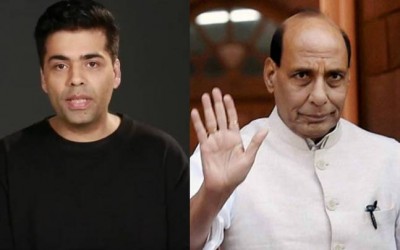 "My heart will be difficult, Karan Johar today met Rajnath