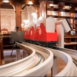 New York managed to deliver books Train Public Library
