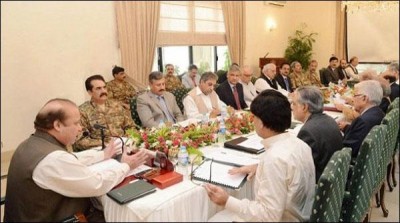 Political and military leadership of the National Action Plan Meeting