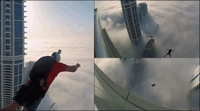 Dubai: 75-storey building of BASE jumping sandarmzahrh