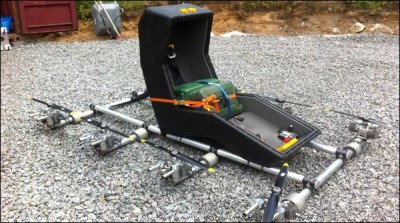 Swedish man made a flying chair