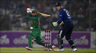 England beat Bangladesh won by 21 runs in first ODI