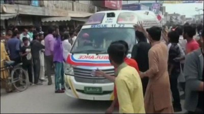 Lahore killed three young electrocuted