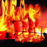 Sheikhupura, Sultan fire gas cylinders shop in Srinagar