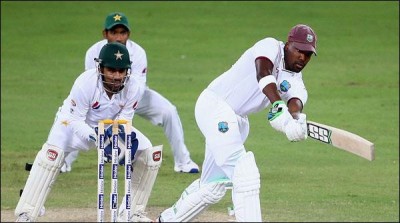 Dubai: Finished third day, West Indies scored 315 for 6 wickets