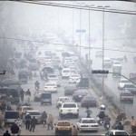The weather began to change in Pakistan