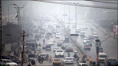 The weather began to change in Pakistan