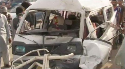 Karachi: accident, 2 people killed, 4 injured in Malir