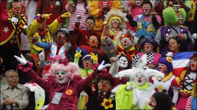 Mexico Clowns attend the annual convention