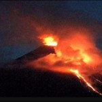 Then an active volcano in Mexico