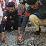 The police targeted in Peshawar blast killed a policeman in