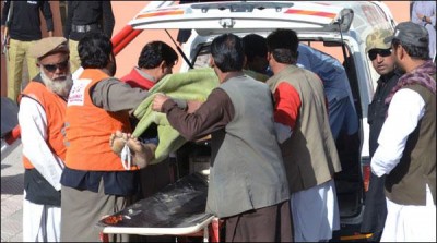 Who is spreading terrorism in Balochistan?