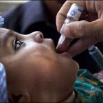 The third day of the polio campaign in Multan