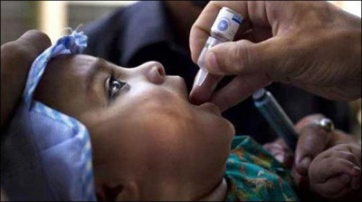 The third day of the polio campaign in Multan