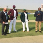 The third Test match against West Indies won the toss Pakistan