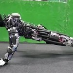 Japanese experts have prepared the hyumynayyd robots to push-ups