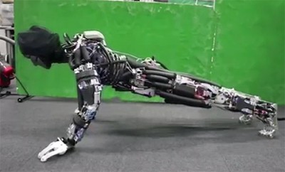 Japanese experts have prepared the hyumynayyd robots to push-ups