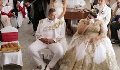 Slovakia: wedding ceremony, a quarter million pounds dress for the bride