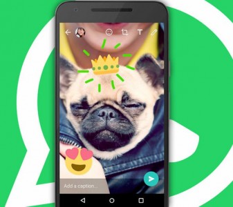 WhatsApp been several interesting options, including doodles, stickers and emoji