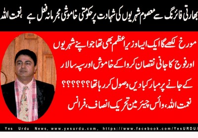 Naimat Ullah, Vice Chairman, Pakistan Tehreek Insaf, France 