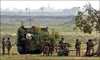 Army Chief of Inspection exercises near Kharian
