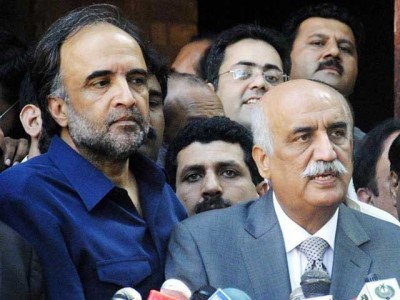 If we stood beside PTI, it would destroy the whole system, Khursheed Shah