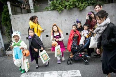 Halloween Parade organized by Japan's capital Tokyo