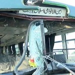 Islamabad: Race spray University bus accident, motorcycle riders killed