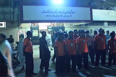 15 injured in grenade attack near a school in Karachi, 2 women