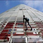 French spider man climbed a 38-storey building