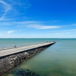 A road in France that drowned daily