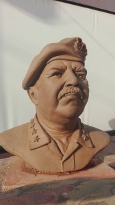 Karachi expert artist, Shujaat Ali Khan paid tribute to Mr. Raheel Sharif 