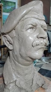 Karachi expert artist, Shujaat Ali Khan paid tribute to Mr. Raheel Sharif 