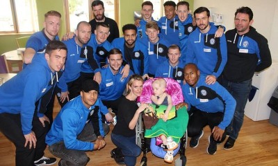 5-year-old fan of the English club complementary player