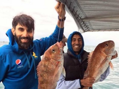 Misbah and Younis New Zealand before fishing