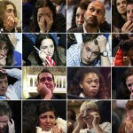 Hear the news of the defeat of Hillary Clinton supporters burst into crying