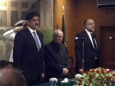 Justice Saeed-uz-Zaman Siddiqui took oath as governor