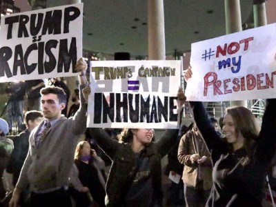 Protest against the United States, Trump, arrest 200